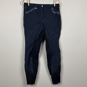USG Riding Pants Navy with Rhinestone Accents SZ‎ 32